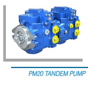 波克兰液压新型PM20双联泵结构