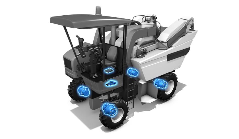 配备SmartDrive CT Off-Road™ 和 VMA 阀解决方案